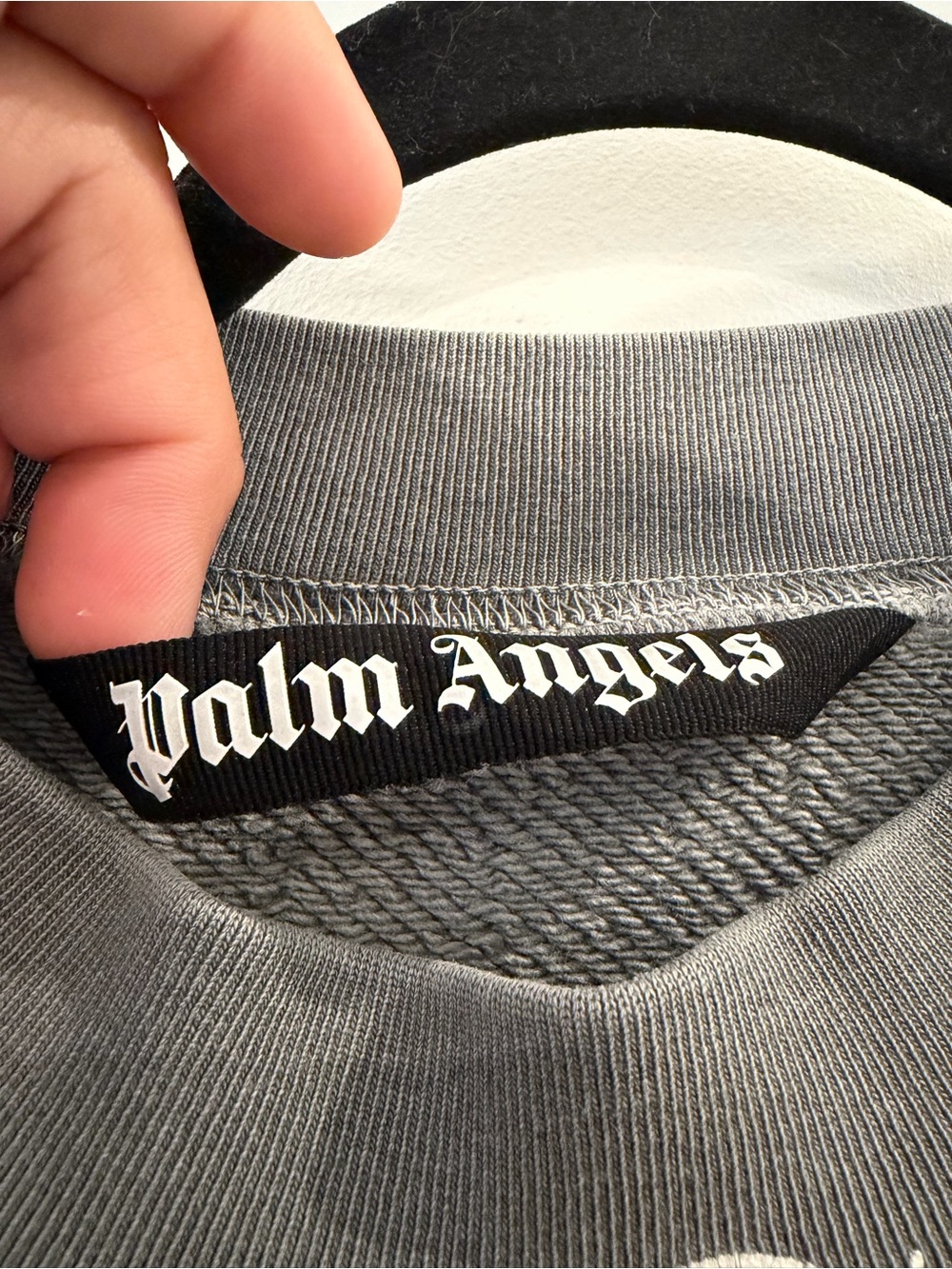Palm angels curved logo sweatshirt - READ - Picture 8 of 16
